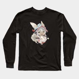 Nanachi Made in Abyss Sticker Long Sleeve T-Shirt